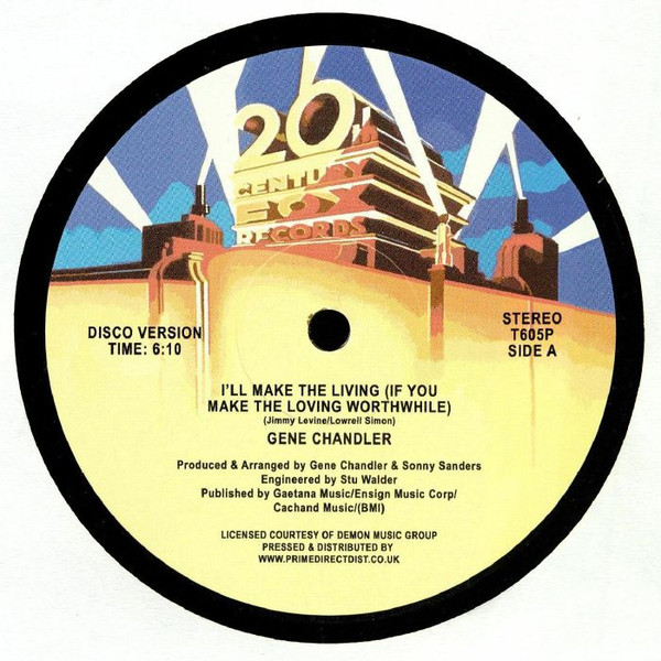 Gene Chandler — I'll Make The Living (If You Make The Loving Worthwhile) / All About The Paper