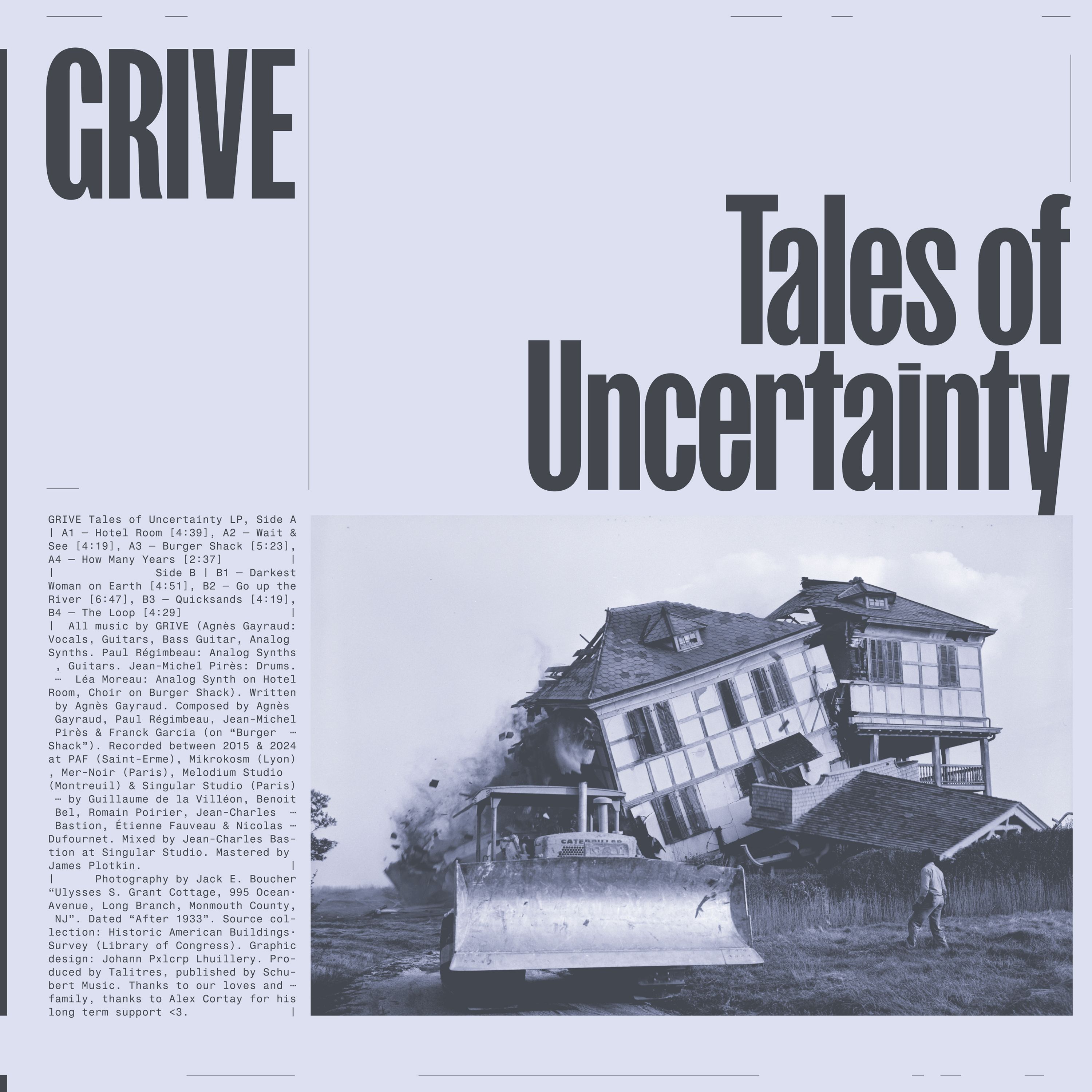 GRIVE — TALES OF UNCERTAINTY