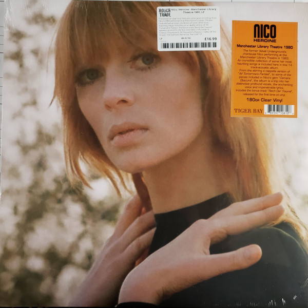 NICO — Heroine - Manchester Library Theatre 1980 - Clear Vinyl