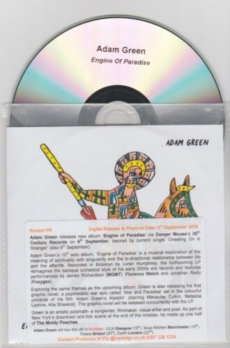 ADAM GREEN — ENGINE OF PARADISE