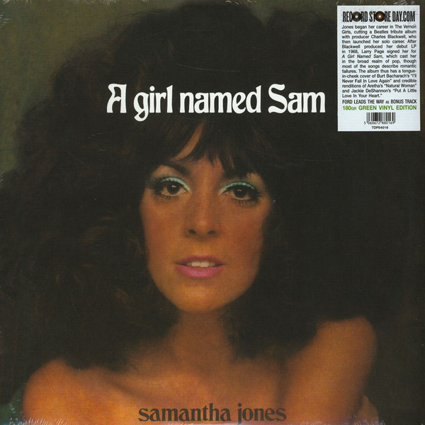 SAMANTHA JONES — A Girl Named Sam (Green Vinyl)