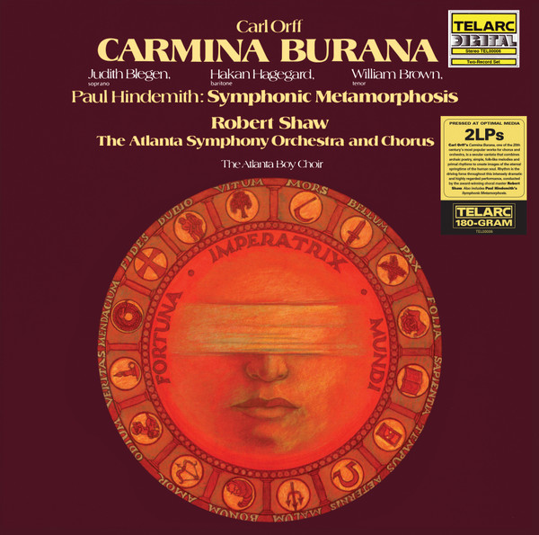 ATLANTA SYMP ORCH/SHAW — ORFF CARMINA BURANA
