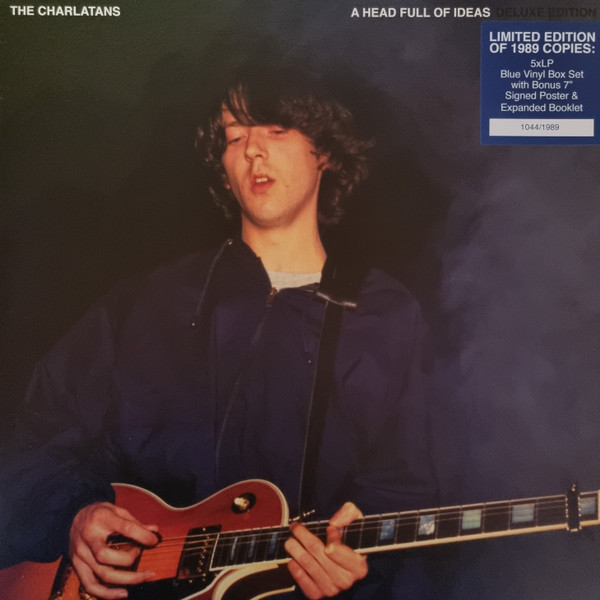 The Charlatans — A Head Full Of Ideas: Transparent Blue Vinyl Box Set + Signed Poster