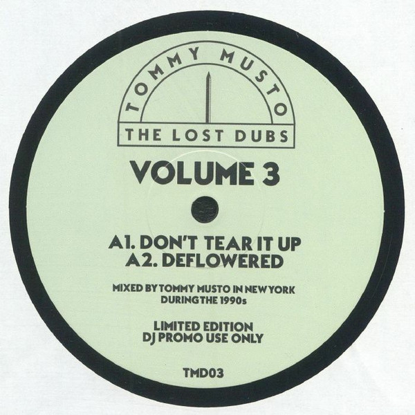 Tommy Musto — The Lost Dubs - Vol 3