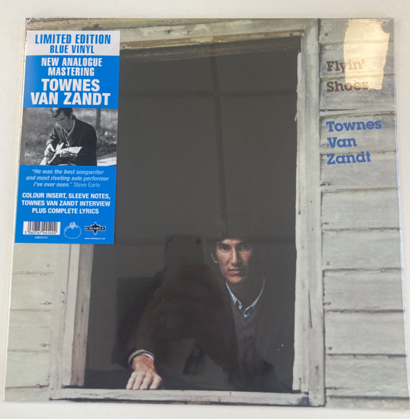 TOWNES VAN ZANDT — Flyin Shoes (Deluxe Edition) (Blue Vinyl)