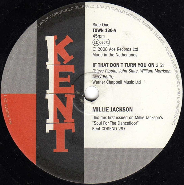 Millie Jackson — If That Don't Turn You On / You Can't Stand The Thought