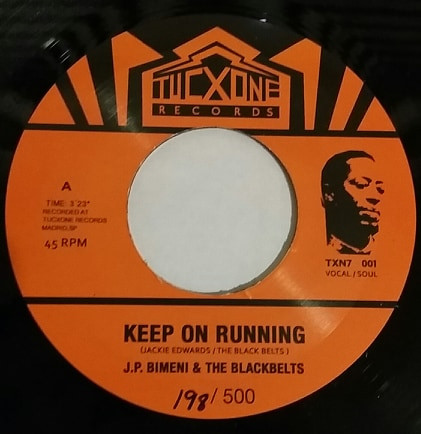 J.P. Bimeni & The Black Belts — Keep On Running