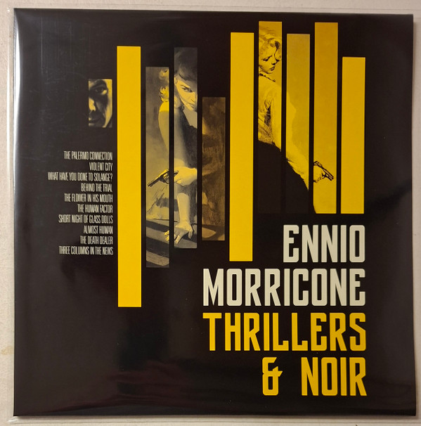 Morricone, Ennio — Thrillers & Noir (1LP/Yellow+insert)