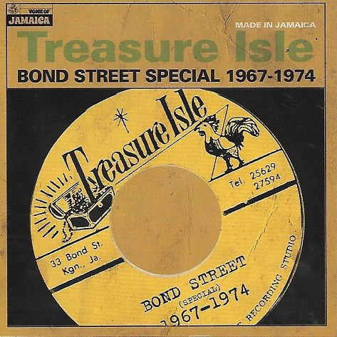 V/A REGGAE — TREASURE ISLE - BOND STREET SP