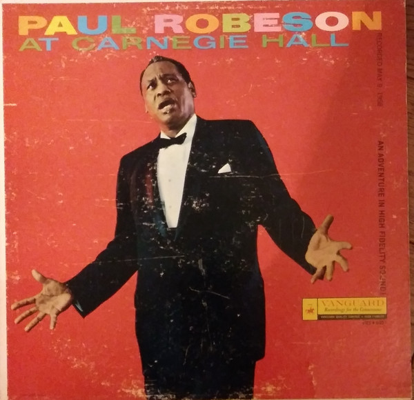 PAUL ROBESON — AT CARNEGIE HALL