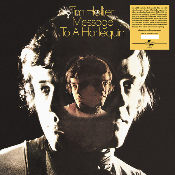 TIM HOLLIER — Message To A Harlequin (Numbered Edition)