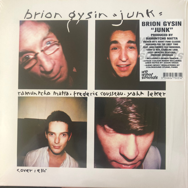Brion Gysin — Junk