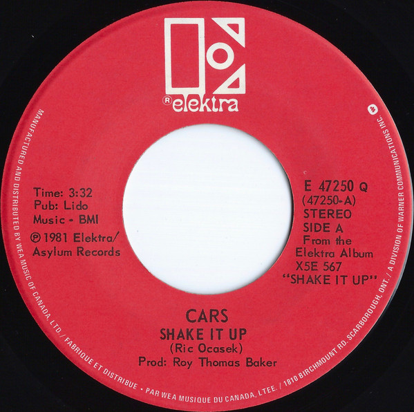 CARS — SHAKE IT UP