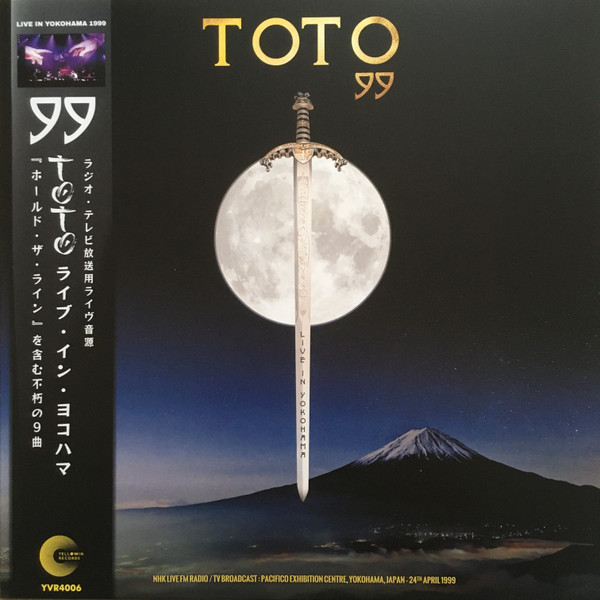 TOTO — 99 - Live In Yokohama. Japan 1999 (Special Edition) (Yellow Vinyl)