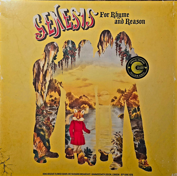 GENESIS — For Rhyme And Reason (Yellow Vinyl)