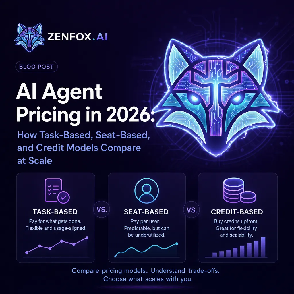AI Agent Pricing in 2026: How Task-Based, Seat-Based, and Credit Models Compare at Scale